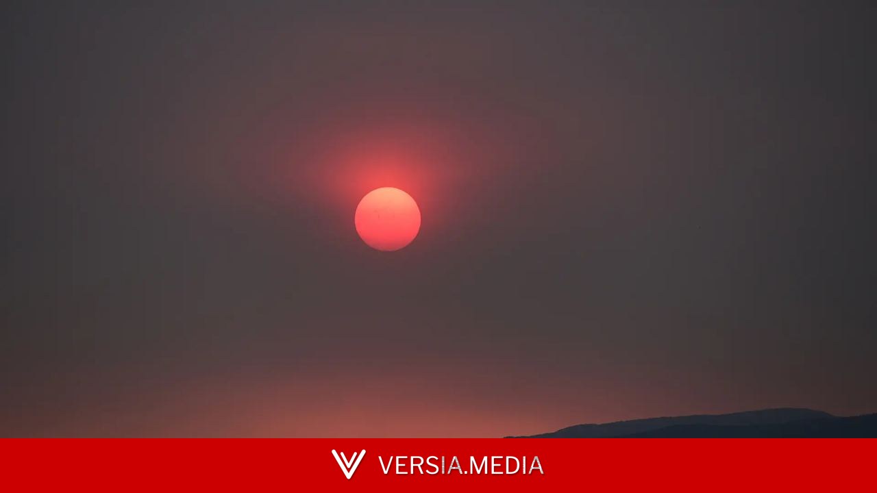 ¿Por qué el sol se ve rojo cuando hay incendios? La ciencia detrás de este fenómeno